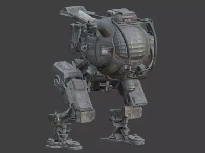 War Robot Character R05 3D model
