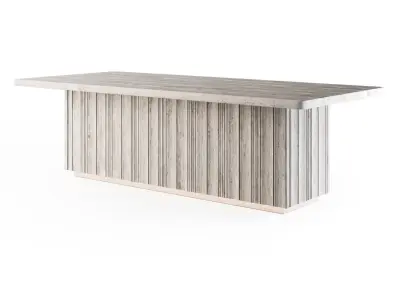 Davani Pure dining table 3D model