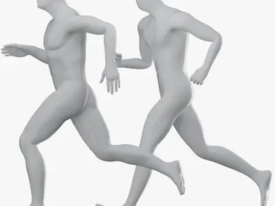  Animated Simple, and Detailed Men Mannequins 