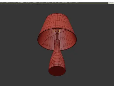 Chelsea House Malachite Beaker Table Lamp Low-poly 3D model