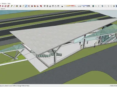 Sketchup Entrance B8 3D model
