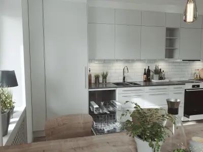 Dishwasher based on Cylinda model 3D model