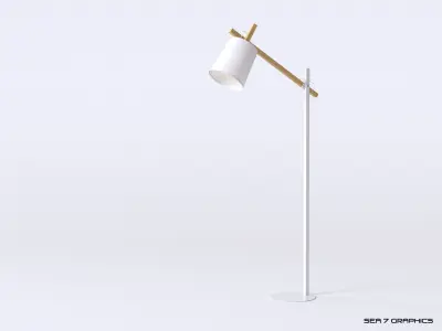 Floor Lamp 9 Design Eje 3D model