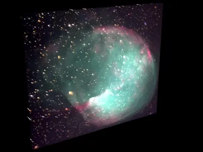 Dumbbell Nebula 3D model