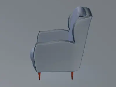 Carson Armchair 3D model