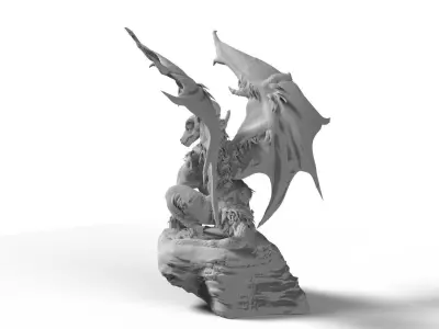 Dragon- Alpine Dragon 3D print model