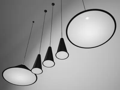 TOM DIXON CONE PENDANT LIGHT 3D model