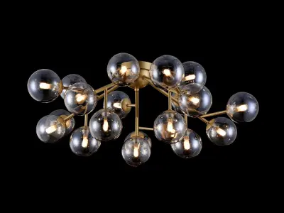 Ceiling Lamp Dallas MOD545PL-20G Maytoni Modern Free 3D model