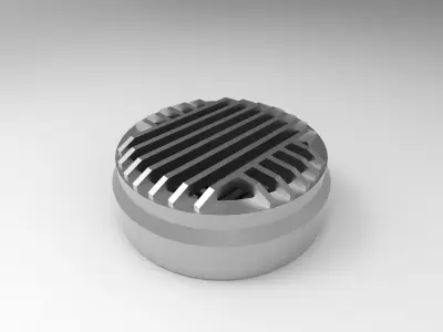 scifi or spaceship manhole 3D print model