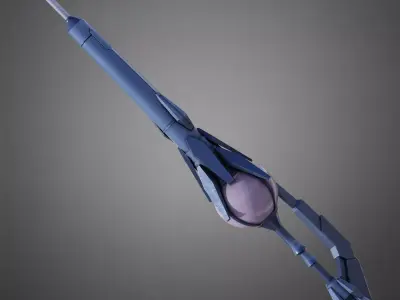 Overlord Shalltear Bloodfallen Spuit Lance Weapon for Cosplay 3D print model