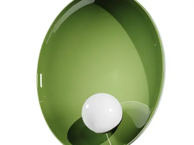 Carla Baz Oyster Wall Mounted Lamp 3D model