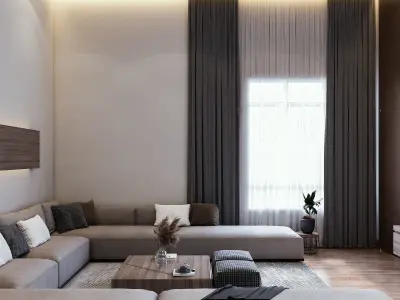 Modern Living 3D model