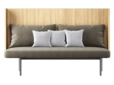 Versus two-seater loveseat  3D model