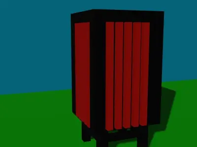 Street decor 3D model