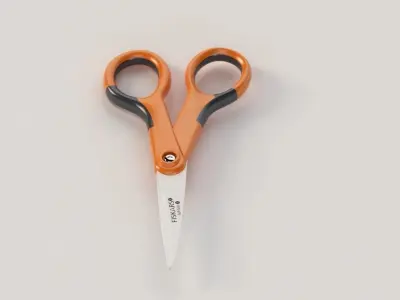 Fiskars Softgrip Scissors 3D model