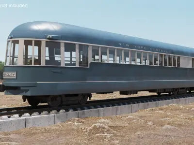  NYC Observation Train Car 