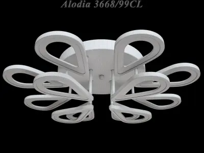 LED ceiling chandelier Alodia 3668 - 99CL 3D model