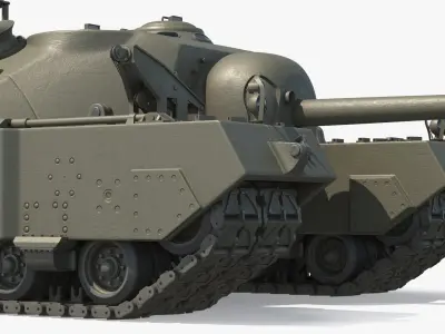  WWII Era T28 Super Heavy Vehicle New Green 