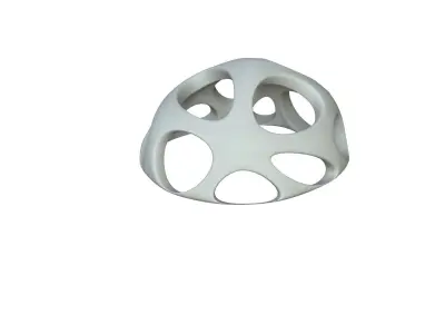 SciFi Cube Object No 49147 Low Poly Shape Low-poly 3D model