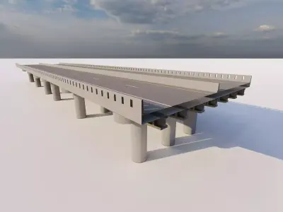 Bridge 3D 3D model