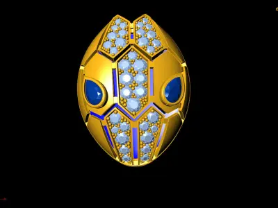 Bvlgari snake  3D print model