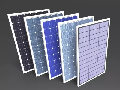 Solar Panel 2 3D model
