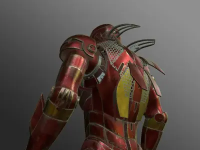 Iron man 3D model