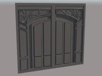 big door 3D model