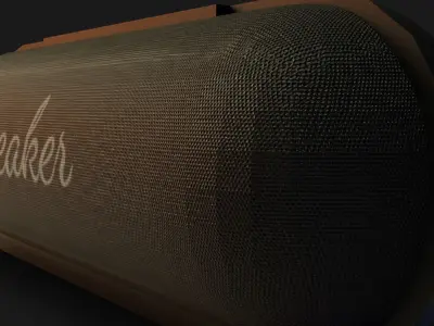 Bluetooth Speakers GameReady - LowPoly with PBR Material Low-poly 3D model