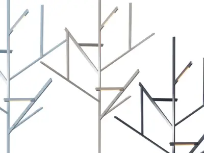 Blau Tree lamp set 3D model