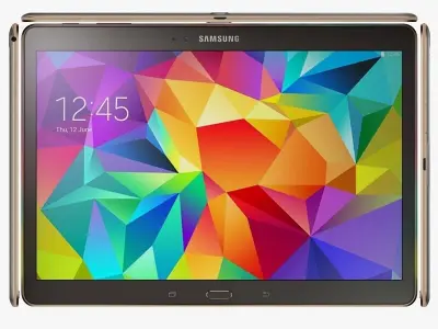  samsung galaxy tab S 10 5 LTE  bronze 3D model