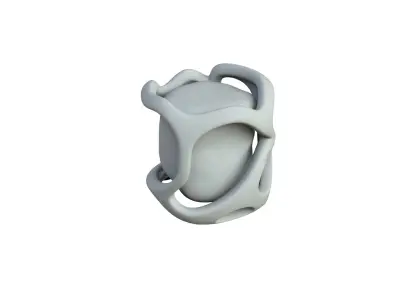 SciFi Shape Object Low Poly Low-poly 3D model 38