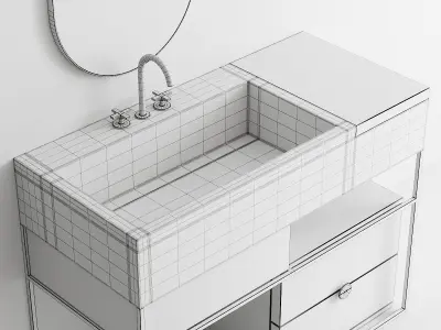 Italgraniti ACQUA C Set 1 3D model