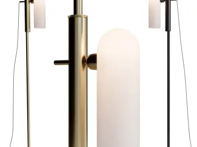 SCHWUNG ODYSSEY 1 FLOOR LAMP Low-poly 3D model