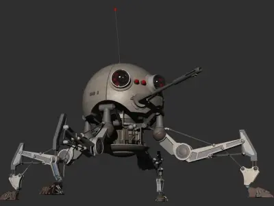 STAR-WARS Dwarf-Spider-Droid 3D model