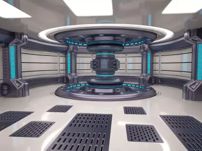 Energy Generator Room 3D model