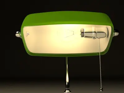 Banker lamp 3D model
