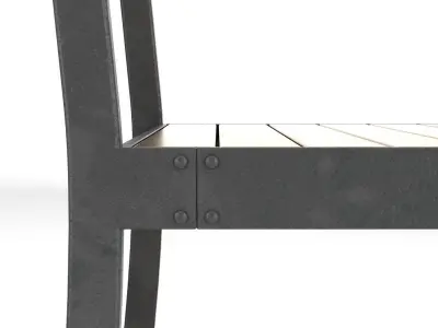 Garden Furniture Set 12 3D model