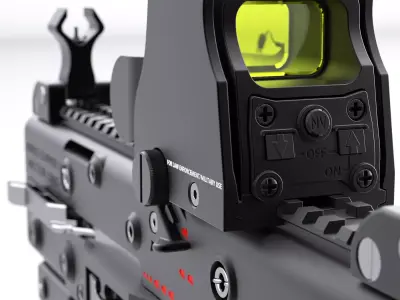 Kriss Vector 3D model