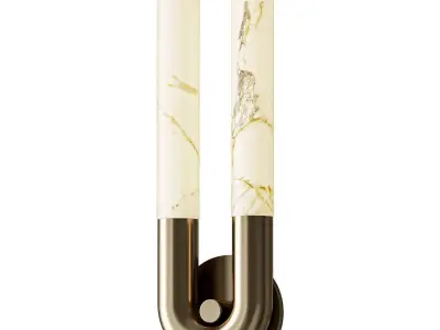Arch Alabaster Sconce 3D model