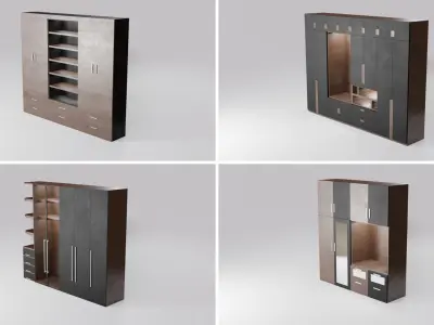 Modern closet wardrobe pack