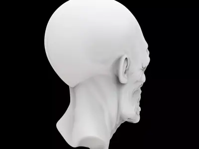 Mutant Alien 3D Print Model 3D print model