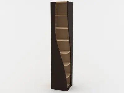 Exquisite Bookcase - 3ds Max 3D model