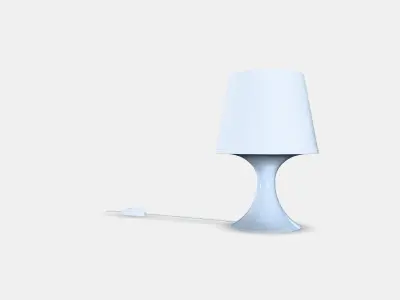 LAMPAN Table lamp Low-poly 3D model
