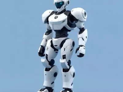 Custom Robo Cap 3D Model 3D model