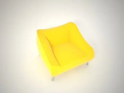 08 CARMEL CHAIR 3D model