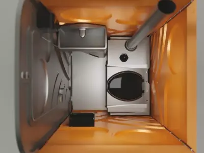 Chemical Toilet 3D model