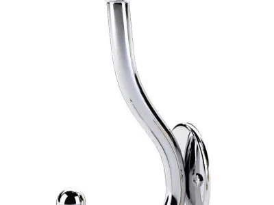 Hooks bronze coat hook 3D model