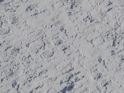 Aged Plaster Over Brick Wall Texture