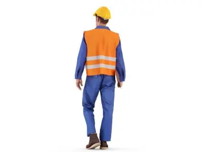 Eric posed 3 3D model